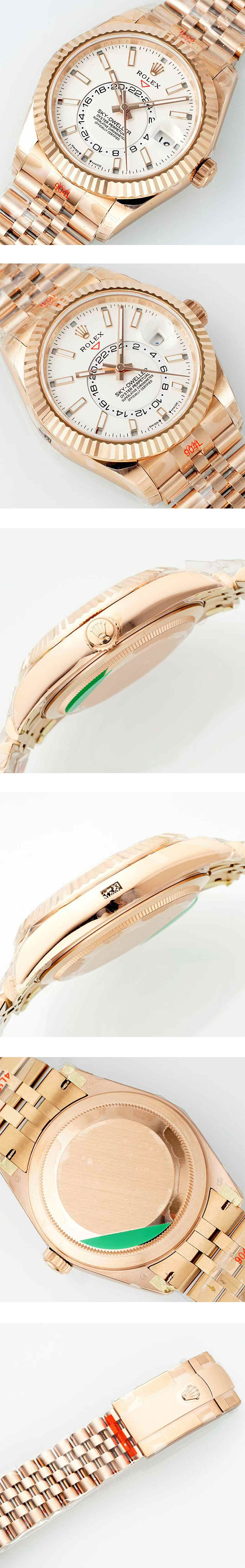 【TW製 9002搭載】ロレックスコピーM336938-0006 スカイドゥエラー 42mm ホワイト